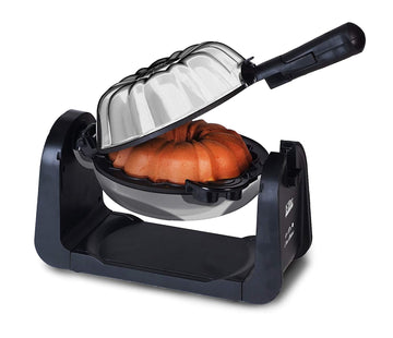 Maquina para hacer pastel bunt elite cuisine acero inox mod ecm-2919