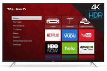Pantalla TCL 65 pulgadas led 4k-smart full web-roku integrado