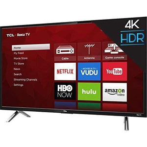 Pantalla TCL 65 pulgadas led 4k-smart full web-roku integrado