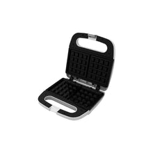 Waflera electrica rival con capacidad para 2 wafles antiadherente mod rvs6128a-w